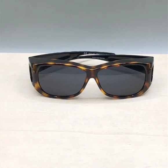 Jonathan Paul Fitovers Eyewear Diamond Cut 001S Tortoise Polarized 60-11-130 - Picture 1 of 9